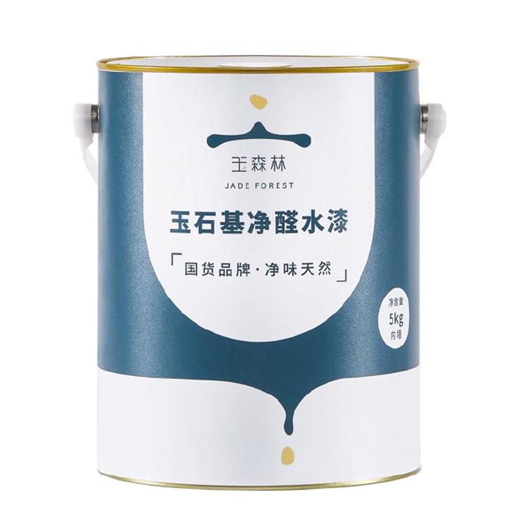 玉石基净醛水漆5kg/桶